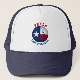 TEXAS LONE STAR STATE FLAG TRUCKER HAT