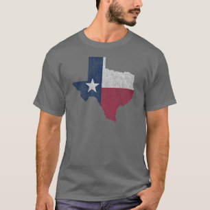 Texas Lone Star Vintage Distressed T-Shirt