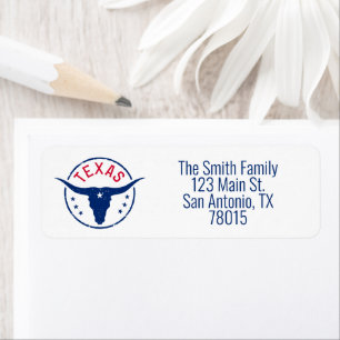 Texas Longhorn Adresse de retour