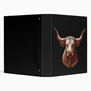 Texas Longhorn Binder