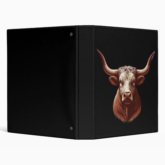 Texas Longhorn Binder (Background)