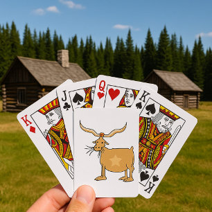 Texas Longhorn Cow Playing Cards