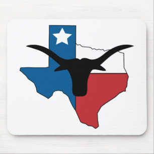 Texas Longhorn Mouse Pad