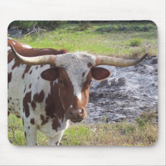Texas Longhorn Mouse Pad