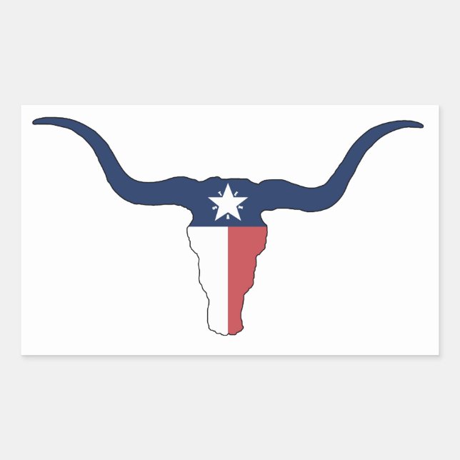 Texas Longhorn Sticker (Front)
