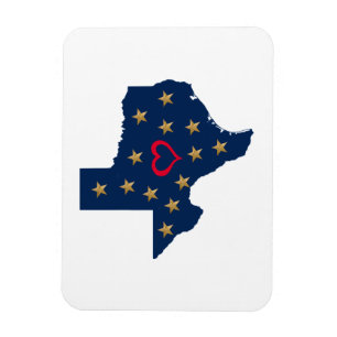 Texas Love and Shining Stars in the Lone Star Stat Magnet