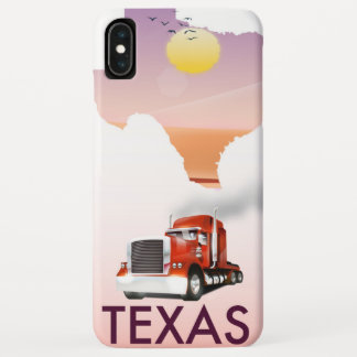 Texas Map Big Rig iPhone XS Max Case