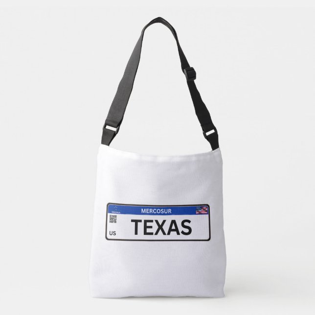 Texas Mercosur Crossbody Bag (Front)