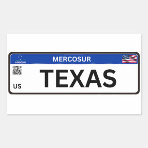Texas Mercosur Sticker