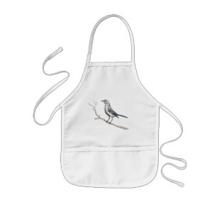 Texas Mockingbird Kids Apron