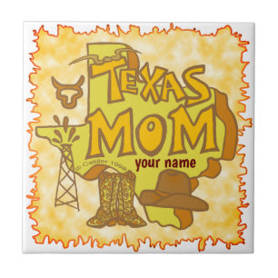 Texas Mom  Tile