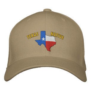 Texas Native Embroidered Hat