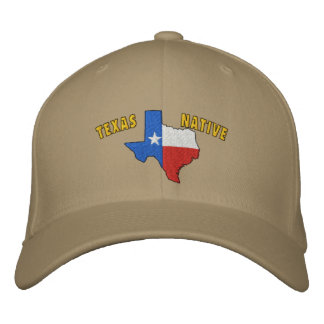 Texas Native Embroidered Hat