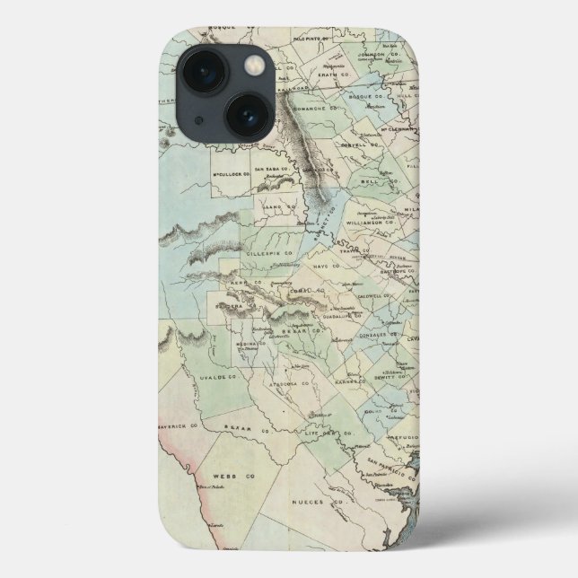 Texas of the United States of America Case-Mate iPhone Case (Back)