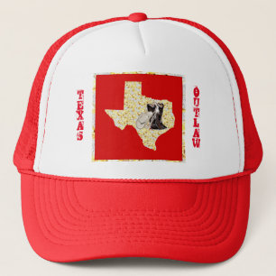TEXAS OUTLAW TRUCKER HAT