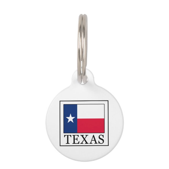 Texas Pet Tag (Front)