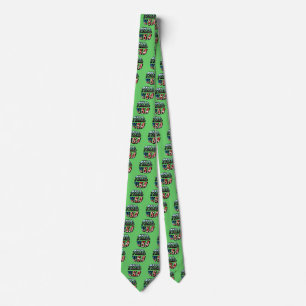 Texas Picture and Flag Text Tie