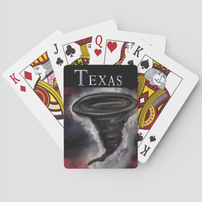 TEXAS PLAYING CARDS (Back)