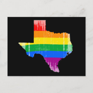 TEXAS PRIDE - DISTRESSED -.png Postcard