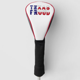 Texas Proud Flag Golf Head Cover