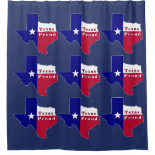 Texas Proud Flag Map