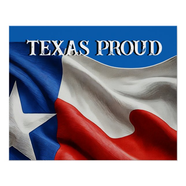 TEXAS PROUD  POSTER (Front)