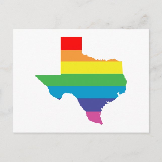 texas rainbow postcard (Front)
