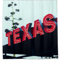 Texas Red Neon Lights USA America