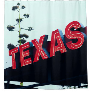 Texas Red Neon Lights USA America