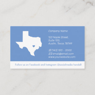 Texas Retail Carte de visite