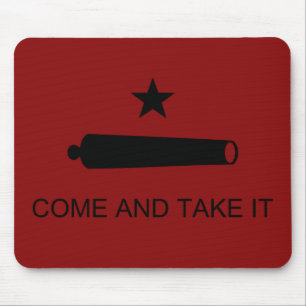 Texas Revolution Flag, Texians Militia 1835  Mouse Pad