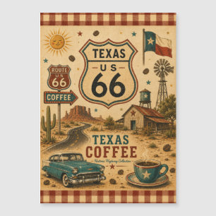 Texas Route 66 Coffee Loyalty Cafe Style
