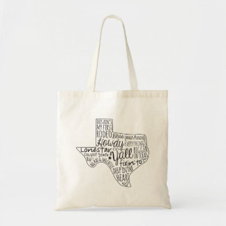 Texas Sayings Y'all Tote Bag