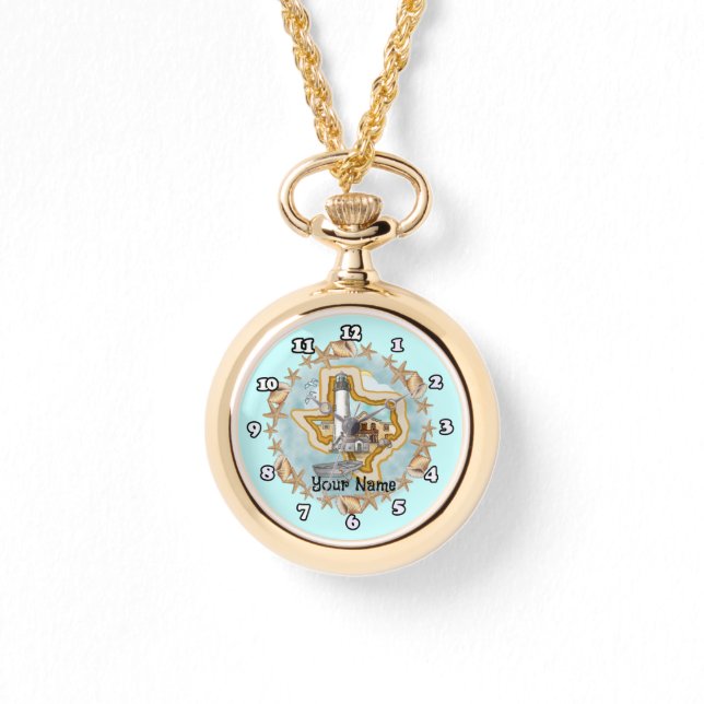 Texas Shells Lighthouse  Watch (Front)