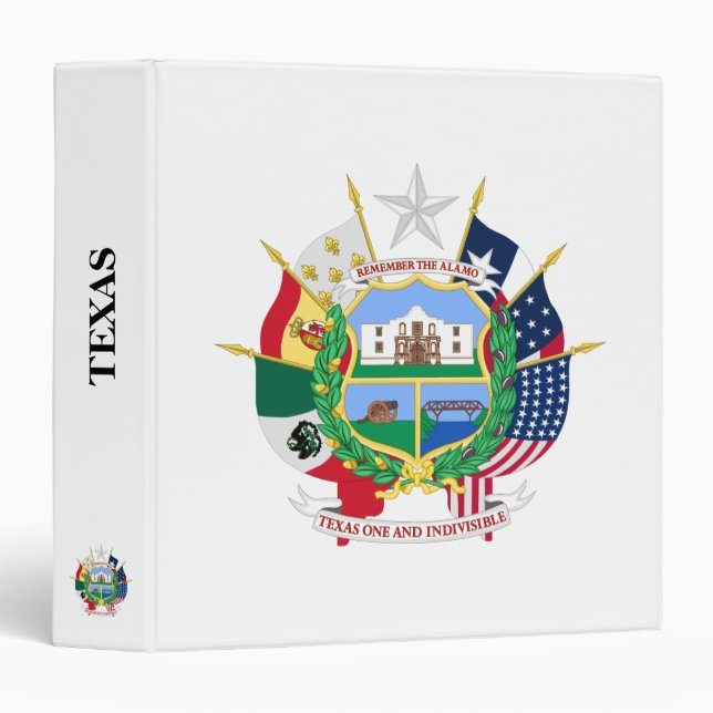 Texas sign binder (Front/Spine)