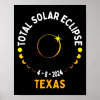 Texas Solar Eclipse 2024 Party Total Usa Map Total