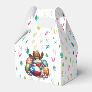 Texas/southwestern Easter bunny sheriff Favor Box