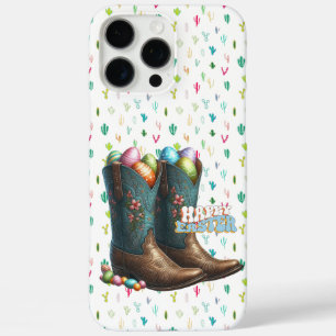 Texas/southwestern Easter egg boots iPhone 16 Pro Max Case