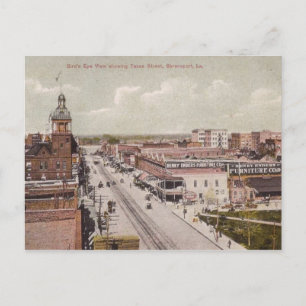 Texas St., Shreveport, Louisiana Vintage Postcard
