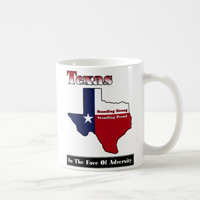 Texas Standing Strong Coffee Mug (Right)