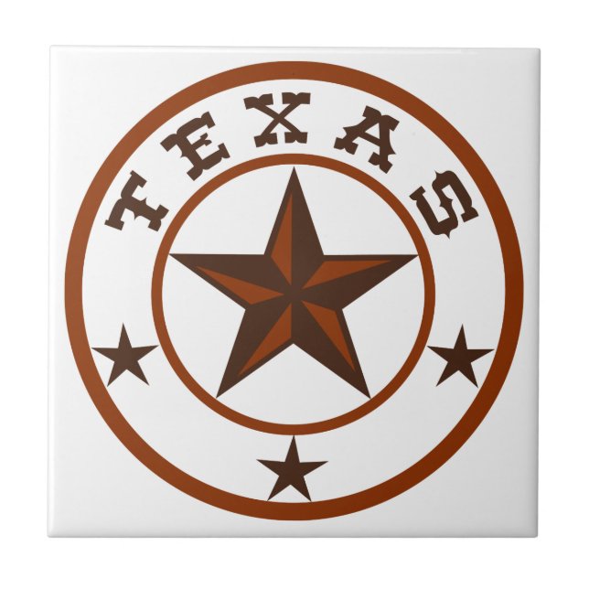 Texas Star Tile (Front)