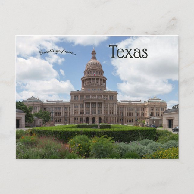 Texas State Capitol in Austin Texas Postcard (Front)
