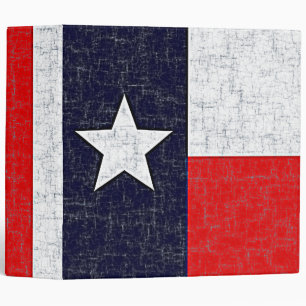 TEXAS STATE FLAG 2" Ring Binder