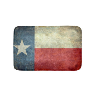 Texas State Flag Bath Mat