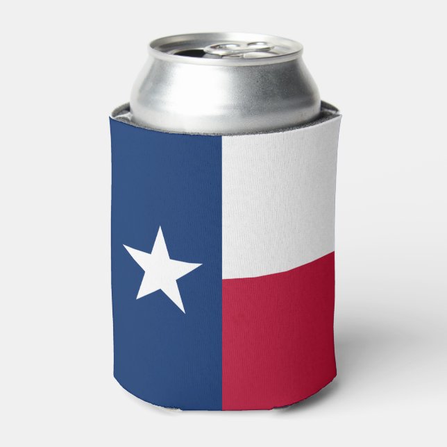 Texas State Flag Can Cooler (Can Front)