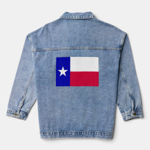 Texas State Flag  Denim Jacket