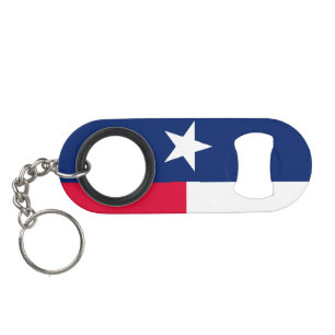 Texas State Flag Design Mini Bottle Opener