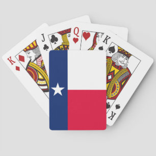 Texas State Flag Design Playing Cards