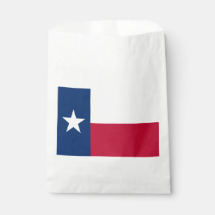 Texas State Flag Favour Bag
