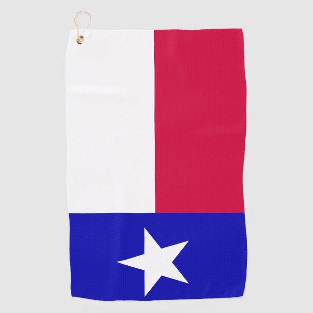 Texas State Flag  Golf Towel (Front)